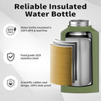 WATERSY 2/3 Gallon Water Bottle Insulated, BPA Free&Leak Proof, 87oz Stainless - Image 3