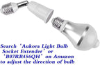 Aukora Motion Sensor Light Bulbs 4-Pack, 12W E26 Motion Activated Dusk to Dawn - Image 7