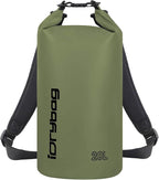 IDRYBAG Dry Bag for Kayaking Waterproof 2L/5L/10L/15L/20L, Small Dry Sack by iDrybag+