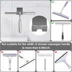 CGBE Razor Holder for Shower, 4 Packs Shaver Holder and Hooks, Self Adhesive - Image 6