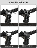 SUPMEGA Bike Mount for AirTag, Hidden Bicycle Stem Cap Mount for AirTag - Image 7