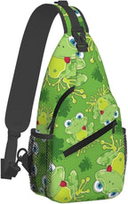 Cute Frog Sling Bag For Women & Men - Image 2