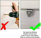 12-Pack Vinyl Siding Hooks for All-New Blink Outdoor Camera, No-Hole Needed - Image 6