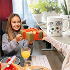 RZHV Eye Like Puns Me To The Cornea The Better 11 Oz Novelty Mug, Funny Coffee - Image 6