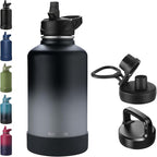 RUBYFLASK 64oz Insulated Water Bottle by RUBYFLASK