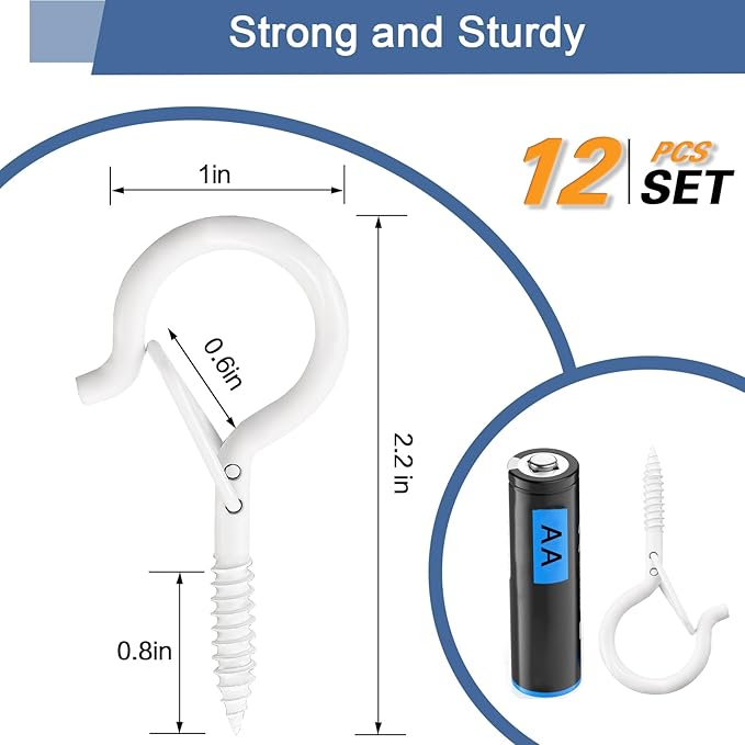 ADIIL 12 PCS Q Hanger Hooks - Image 6