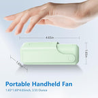 3 PCS Portable Mini Handheld Fans, 3 In 1 Foldable Small Pocket Fan Desk - Image 6