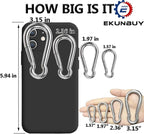 Spring Snap Hooks, 304 Stainless Steel Metal Clip Heavy Duty Rope Connector - Image 7