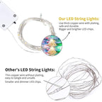 Brightown 12 Pack Multi-Color Fairy Lights Battery Operated - 7ft 20 LED - Image 5