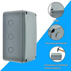 Nineleaf Waterproof Electrical Box, 3PK Outdoor Junction Boxes, IP66 External - Image 6