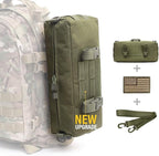 WYNEX Large Molle Pouch, Tactical Molle Bag Vertical Admin Pouch, Modular by WynexTactical