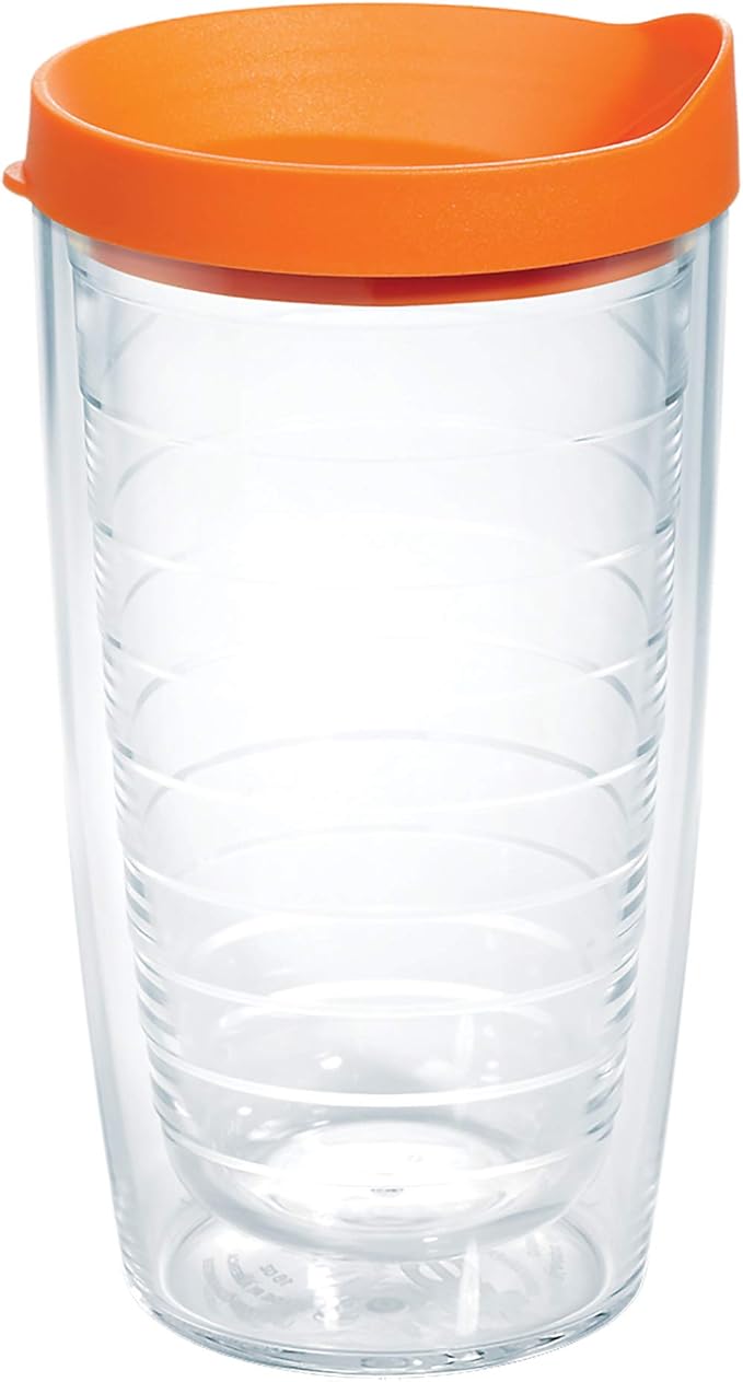 Tervis Clear & Colorful Lidded Made in USA Double Walled Insulated Tumbler by TervisTumblerCompany