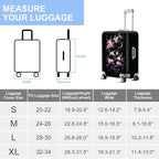 ANNA QUEEN Cherry Blossom & Moon Luggage Cover-Stretchable, Water Resistant & - Image 7
