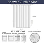 Kid Shower Curtain, Colorful Cartoon Tropical Fish Ocean Beach Theme Bath - Image 7