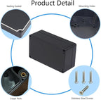 Project Box IP65 Waterproof Junction Box ABS Plastic Black Electrical Boxes DIY - Image 5