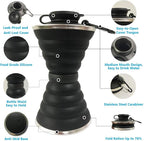 Collapsible Water Bottle, Camping Cup - Image 7