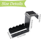 Double-Sided Over Door Coat Rack - Image 2