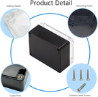 Project Box IP65 Waterproof Junction Box ABS Plastic Black Electrical Boxes DIY - Image 5