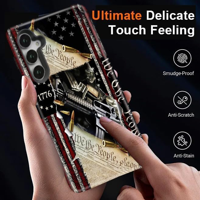 Compatible for Samsung Galaxy A17 5G Case, Dual Layer Heavy Duty 2 in 1 - Image 6