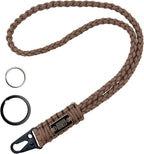 DDOUT Heavy Duty Paracord Lanyard 550 Paracord Braided Keychain - Image 7