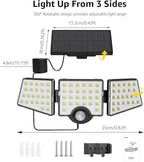 Lepro Solar Lights for Outside, WL5000 Motion Activated Security Lights - Image 6