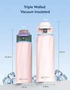 BOOST Smart Water Bottle with Reminder & Tracker, Double Wall Vacuum Insulated - Image 5
