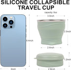 Collapsible Travel Cup with Lid - Image 3