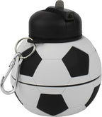 Maccabi Art Clip-On Collapsible 1 Liter, 34 oz. size BPA-Free Silicone Soccer - Image 7