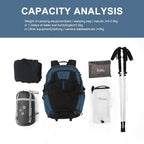 MOUNTAINTOP 30L Hiking Backpack, Men Women Camping Backpack, Lightweight - Image 5