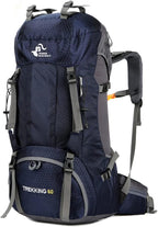 Bseash 60L Waterproof Hiking Camping Backpack by Bseash