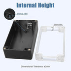 LeMotech Junction Box with Clear Cover IP65 Waterproof Project Box Dustproof - Image 3