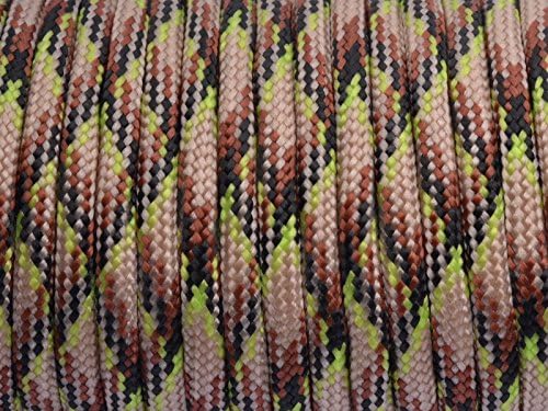 7 Strand Core 550lb Paracord Parachute Cord Lanyard Mil Spec Type III-100ft) by Unknown