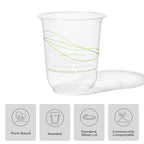 TOSSWARE NATURAL 16oz Arc Green Wave - Image 3