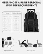 WATERFLY Travel Laptop School Backpack: Big Student College Middle School - Image 6