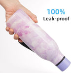 Insulated Water Bottle with Strap, 18 oz Double Wall Stainless Steel Vacuum - Image 5