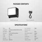 NEEWER Basics M20 Magnetic LED Camera Light Compatible - Image 8