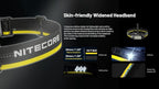 Nitecore HC65 UHE Headlamp, 2000 Lumen Max Heavy Duty Metal, USB-C Rechargeable - Image 7