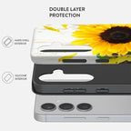 Compatible for Samsung Galaxy A15 5G Case, Dual Layer Heavy Duty 2 in 1 - Image 2