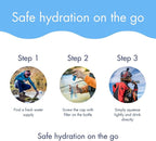 Katadyn BeFree 1.0L Ultralight Collapsible Water Filter Bottle - Image 5