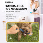 Neck Mount for Phones, Hands Free POV/Vlog Filming, Neck Cell Phone Holder for - Image 4