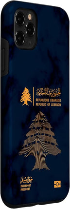 Lebanon, Lebanon Passport, Lebanon Flag, Lebanon map. Case - Image 3