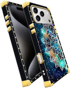 for iPhone 17 Pro Max Case Luxury Golden Decoration - Image 3