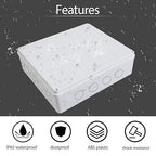 LeMotech Junction Box, Electrical Box IP65 Water Resistant Dustproof ABS - Image 6