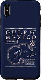 Gulf of Mexico 1672 Historic Map Case by Unknown