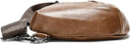 Hebetag Leather Crossbody Sling Bag - Image 8
