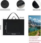 BUSOHA Large Art Portfolio Tote Bag - Image 2