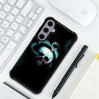 for Samsung Galaxy S24 S25 Case, Skeleton Winding Snake Pattern Graphic Design - Image 7