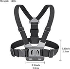 Adjustable Mobile Phone Chest Strap Harness Mount, Compatible - Image 8