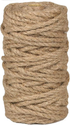 PerkHomy Jute Twine String 6mm Natural Thin Ribbon by PerkHomy