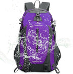 FENGDONG 40L Waterproof Lightweight Outdoor Daypack Hiking, Travel Backpack - Image 4